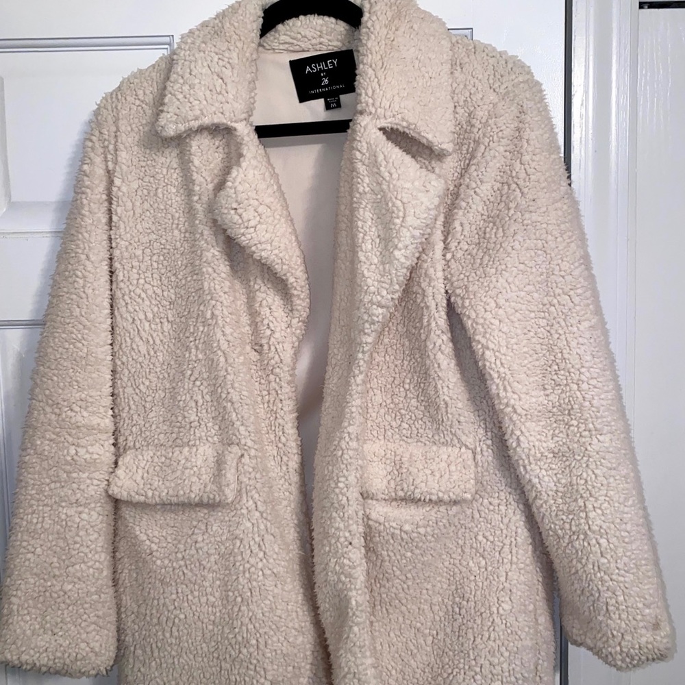 Ashley by 26 International Fuzzy Peacoat